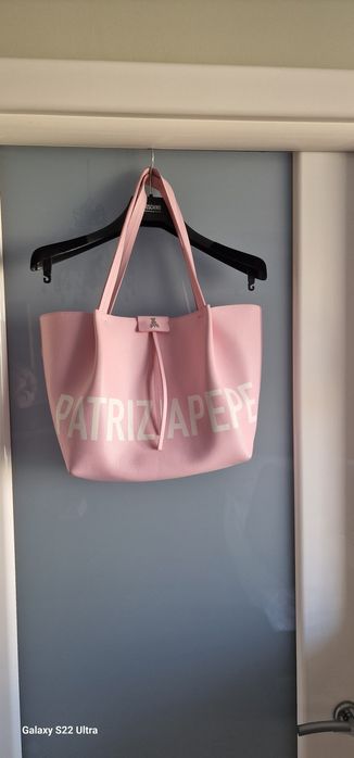 Сумка плюс косметичка Patrizia Pepe шкіра Італія