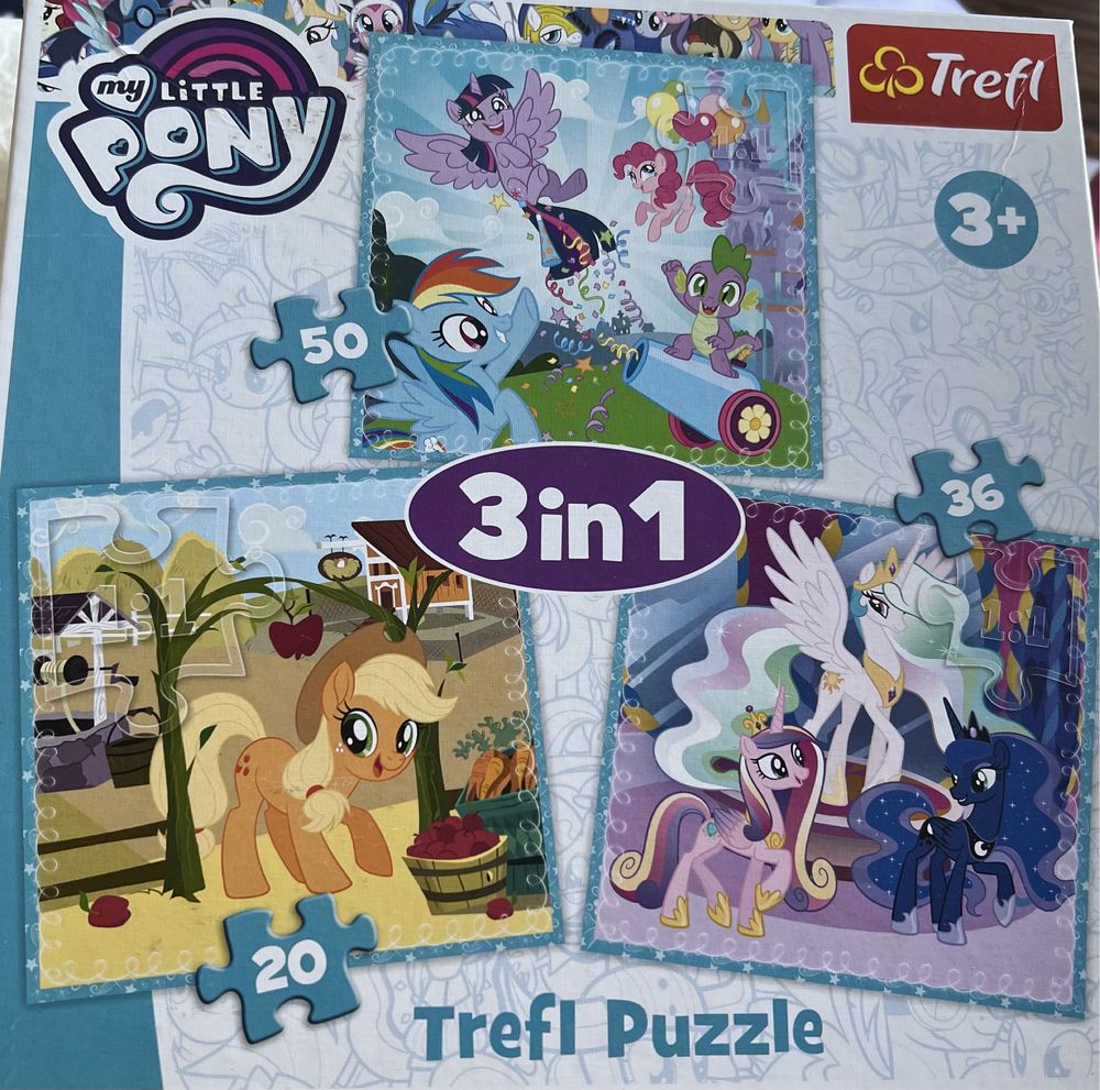 Puzzle trefl My little pony koniki Pony