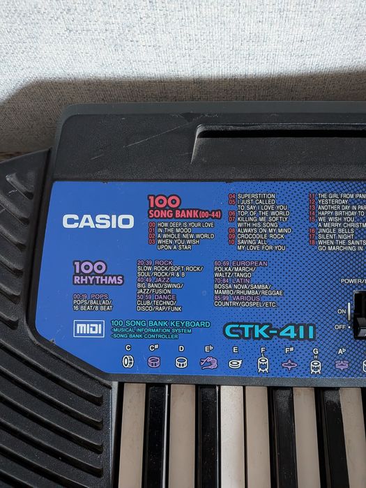 Keyboard casio ctk 411