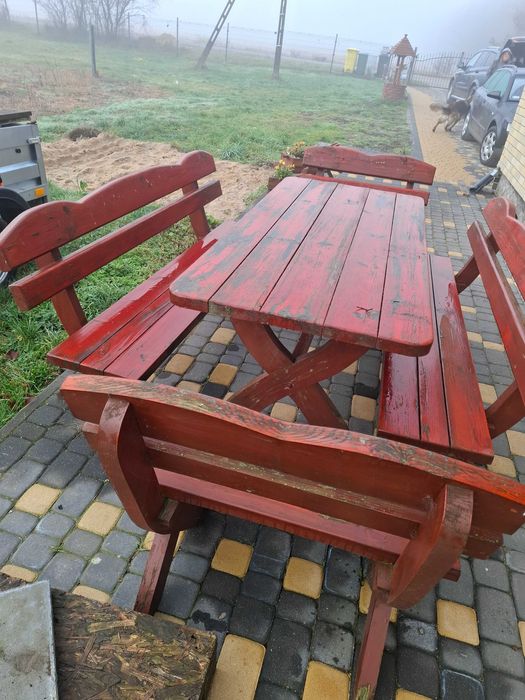 Meble ogrodowe komplet