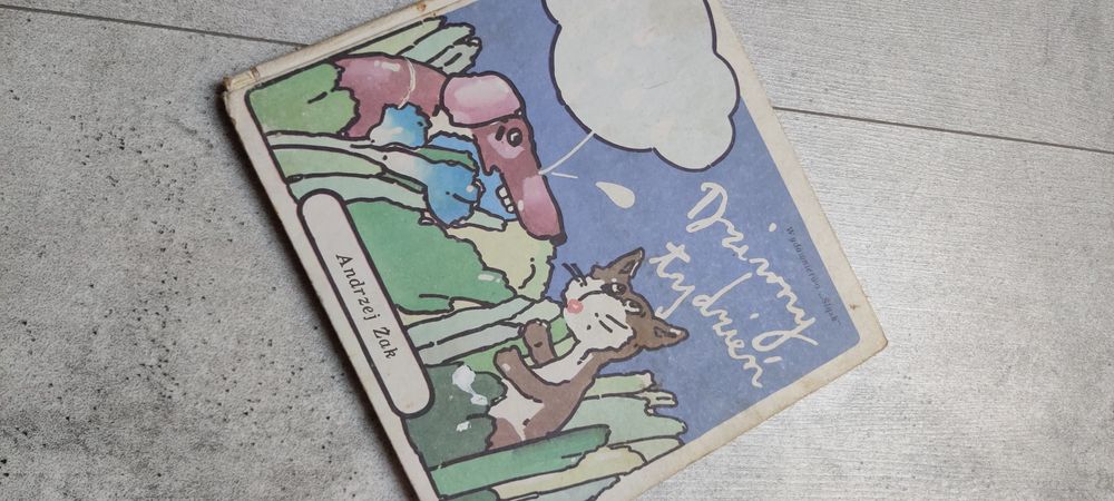 Dziwny tydzień Andrzej Żak książka dla dzieci vintage