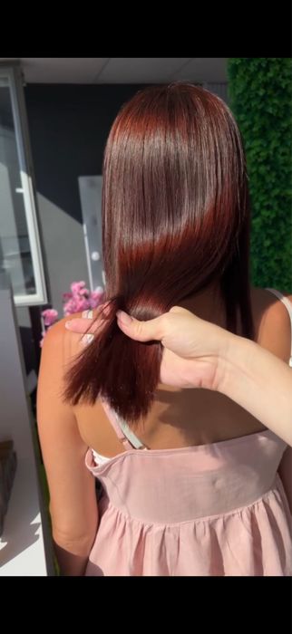 Кератин ботокс тотальна реконструкція холодне відновлення волосся