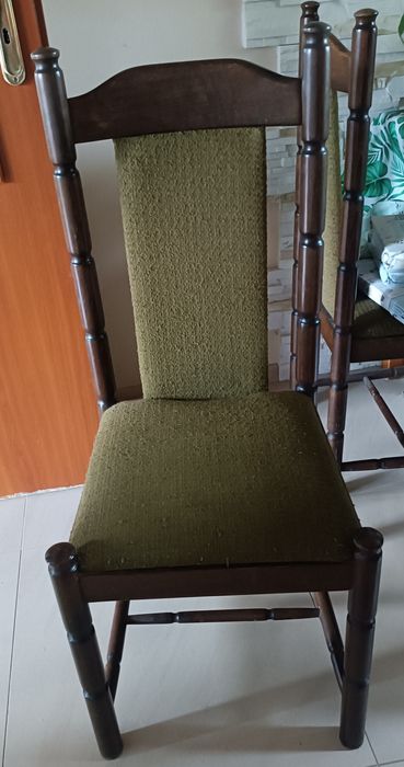 Bukowe krzesła Vintage