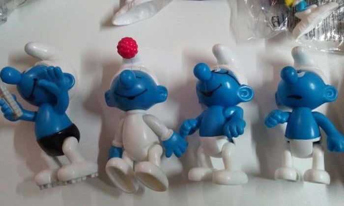 Smurf 2017 McDonald's happy meal.