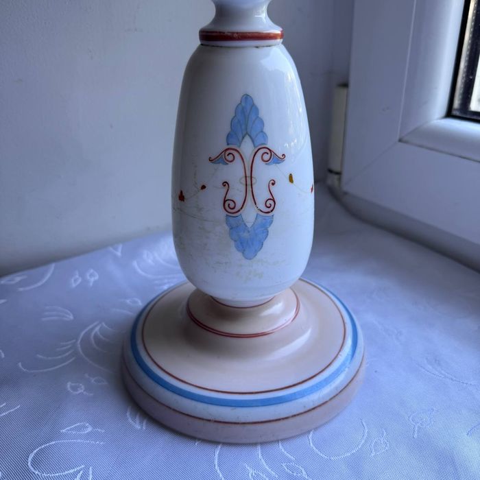 Lampa naftowa Szklana XlX wiek