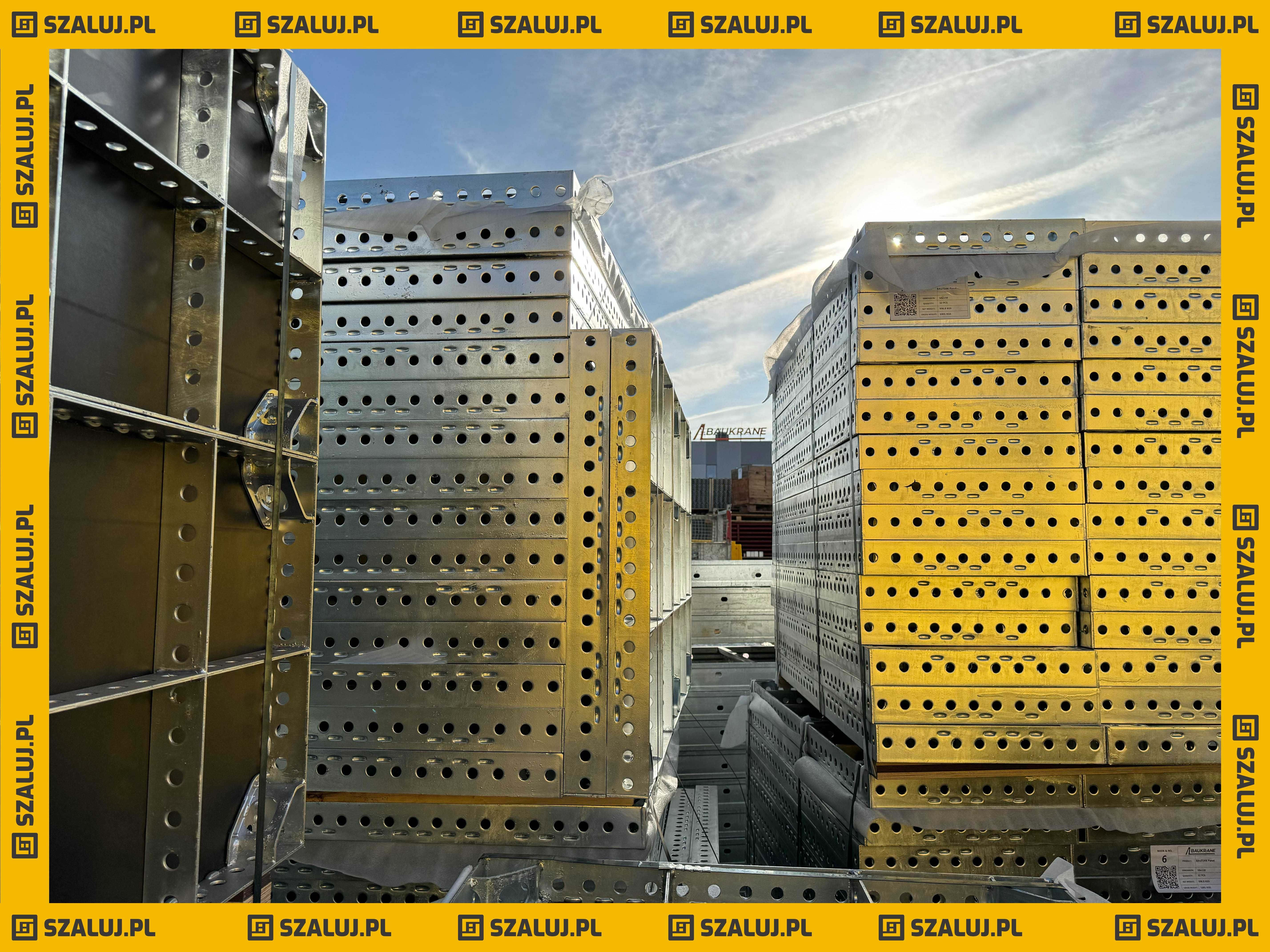 Płyta BAUTEKK profil stalowy ocynkowany fundament ściany budowalne
