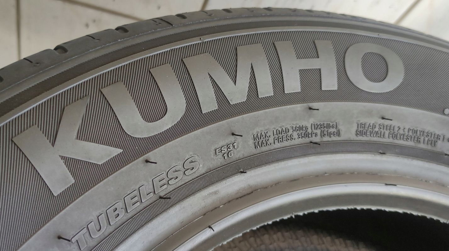 4x 185/65r15 Kumho Ecowing Es31/88h 2020r A/A/69dB 7mm Jak Nowe