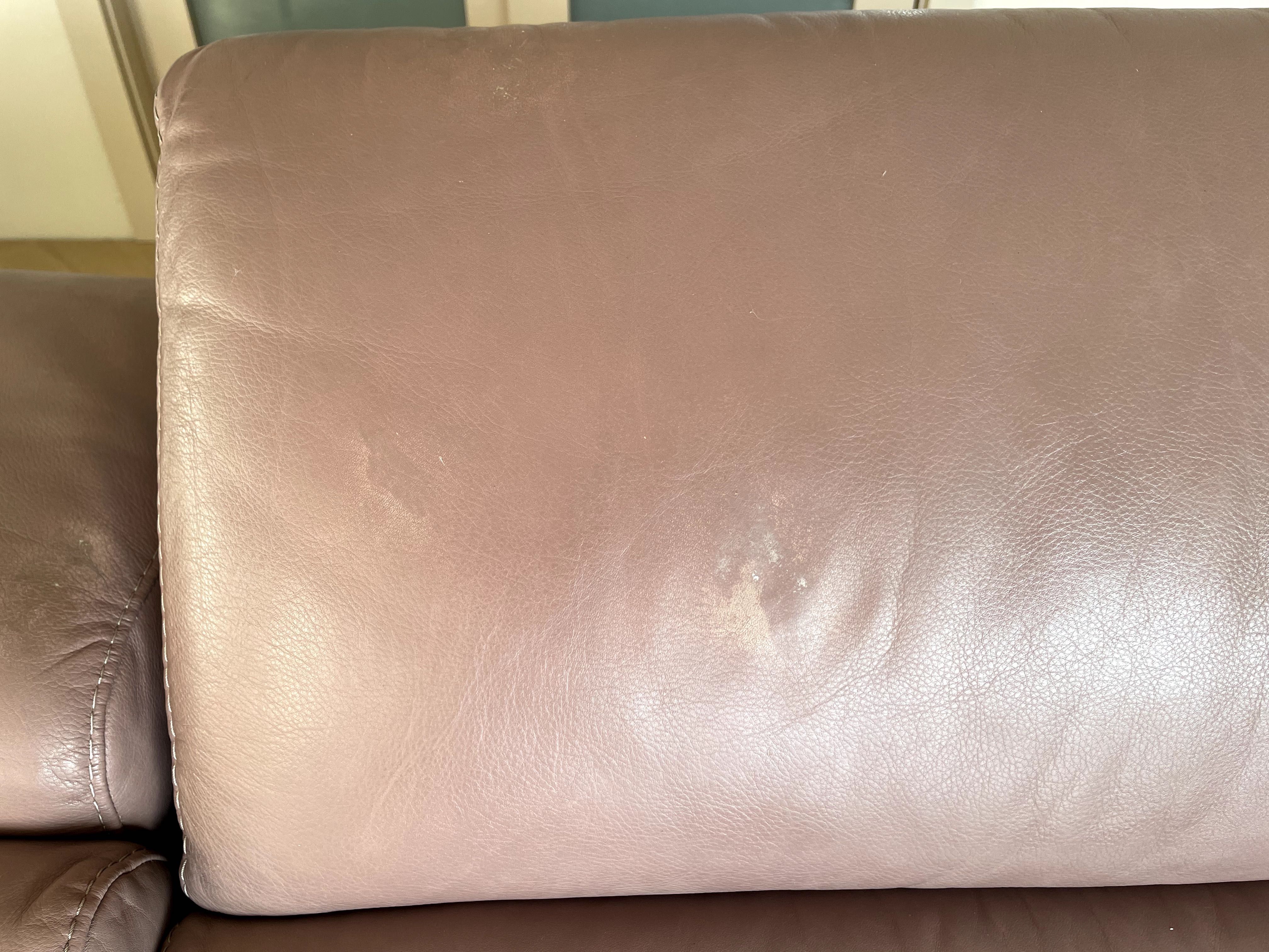 Ekskluzywna skórzana sofa włoska Natuzzi Fidelio okazja