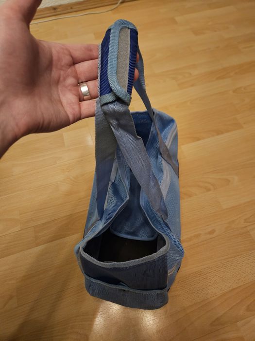 Сумка-переноска для котів і собак, блакитна