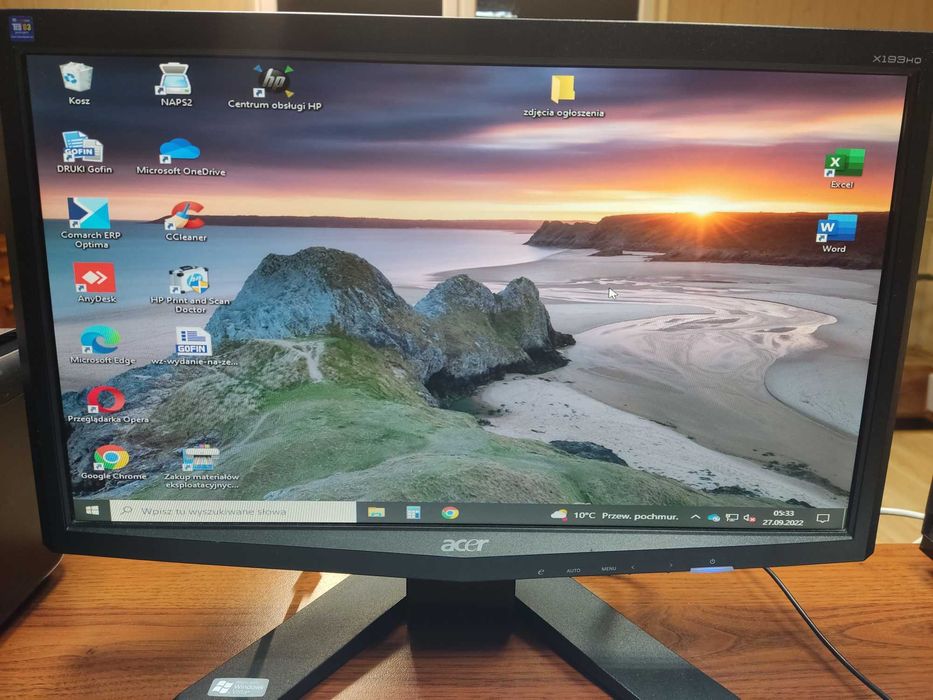 Monitor ACER X193HQ, 18,5