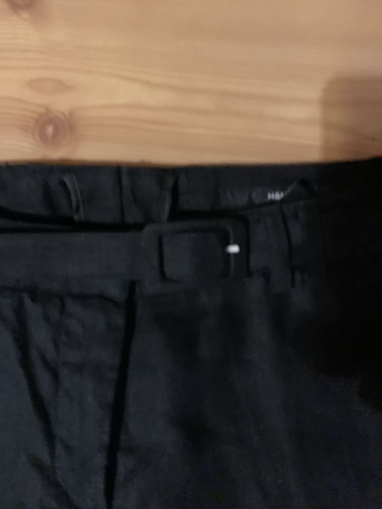 Czarne spodnie damskie - Promod, roz. 34