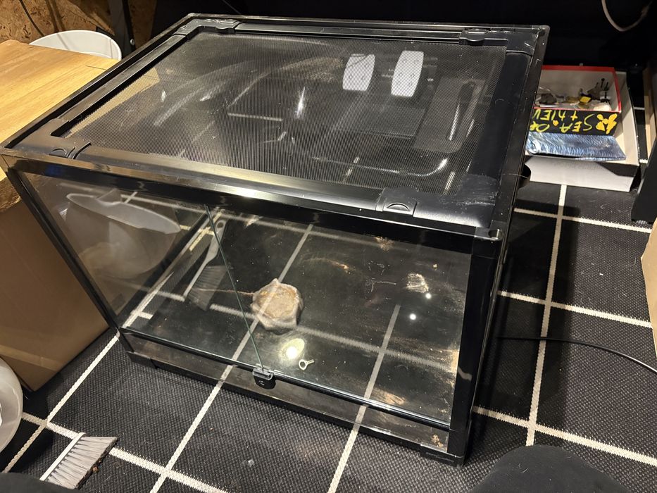 Terrarium gekon lamparci 60x45x45