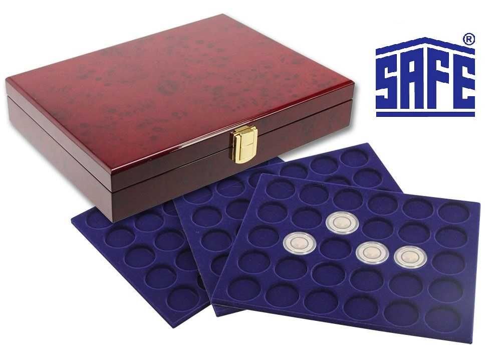 Дерев'яна лакована касета для монет - SAFE Elegance Premium