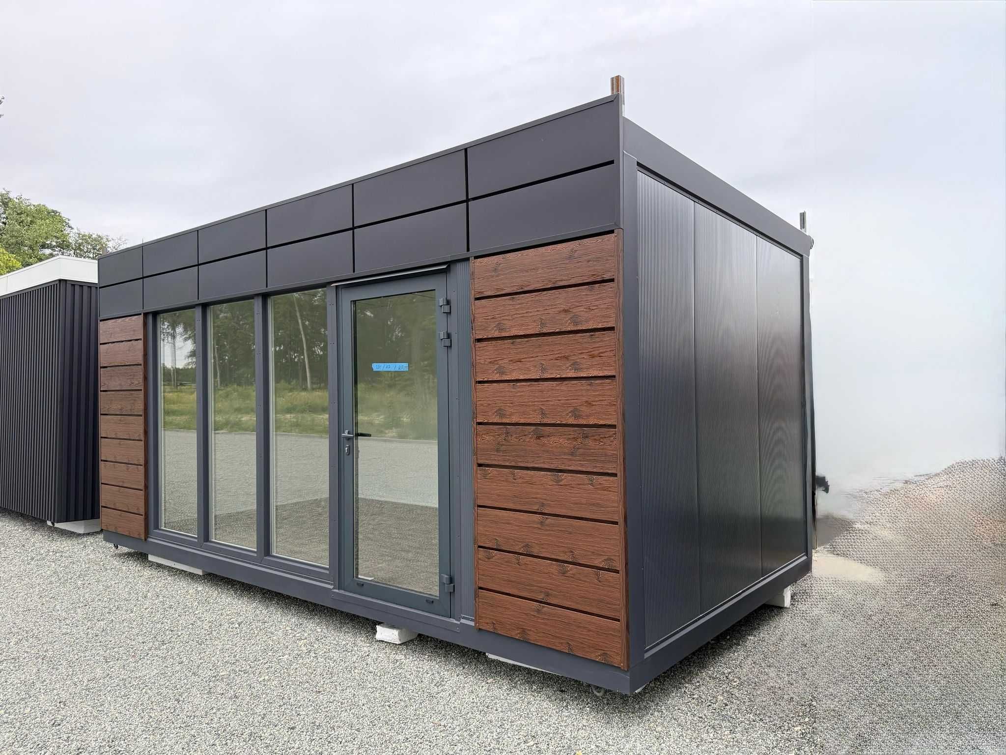 Gotowy pawilon 600x300 cm 6mx3m usługowy biurowy handlowy ogrodowy