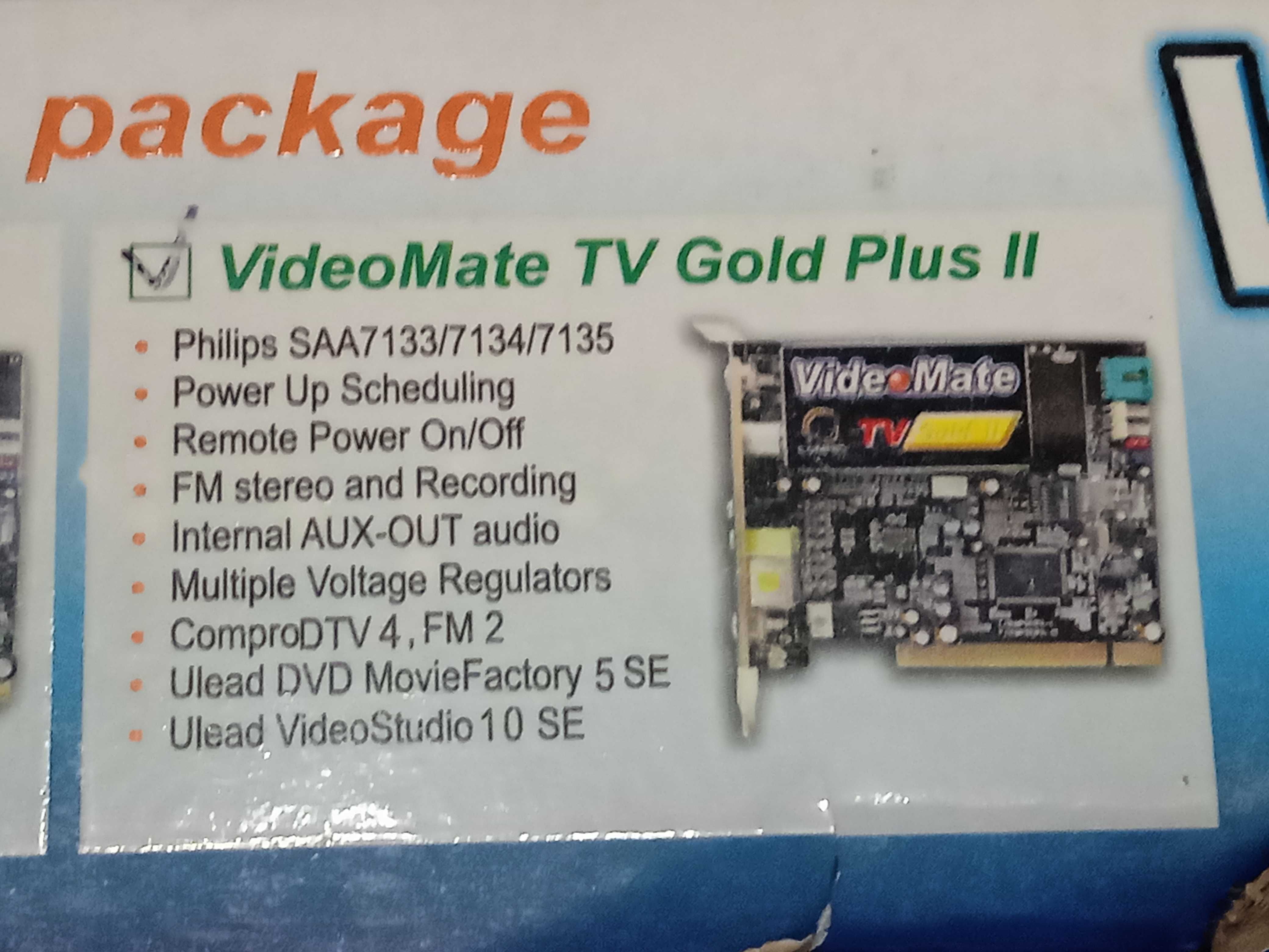 TV и FM-тюнер Compro VideoMate Gold Plus II