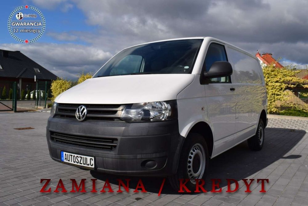 Volkswagen Transporter T5  2.0 TDI, Sprowadzony, 3-Osobowy Blaszak, Spełnia warunki Vat-1, Klima
