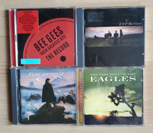 Płyty CD - Bee Gees, Cliff Richard, Eagles