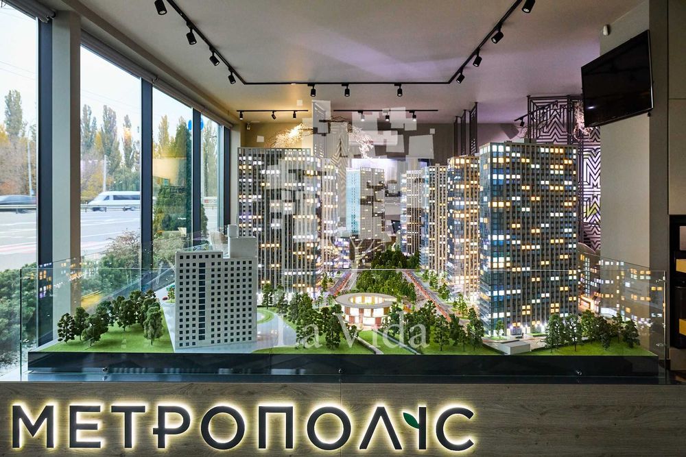 Однокімнатна квартира в ЖК Метрополіс з чудовим видом у двір