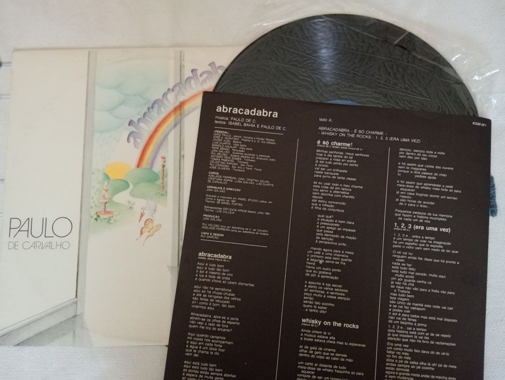 Vinil Paulo de Carvalho - Abracadabra