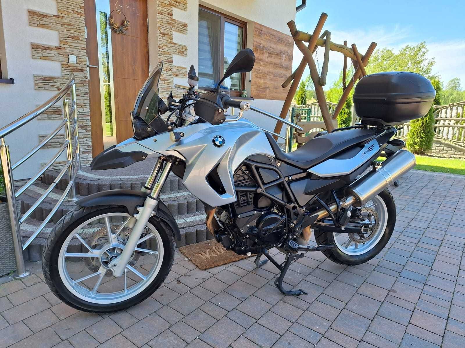 BMW F650 GS TWIN 800 100% Oryginał KUFER GIVI Szybka Handbary MEGA