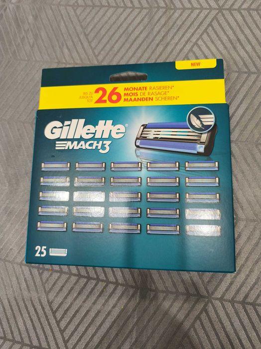 Sprzedam wkłady do maszynki Gillette mach 3, 26.szt