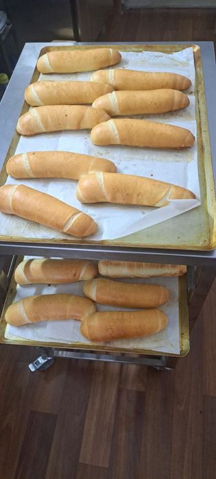 Булочка хот дог (рожок алтайский)
