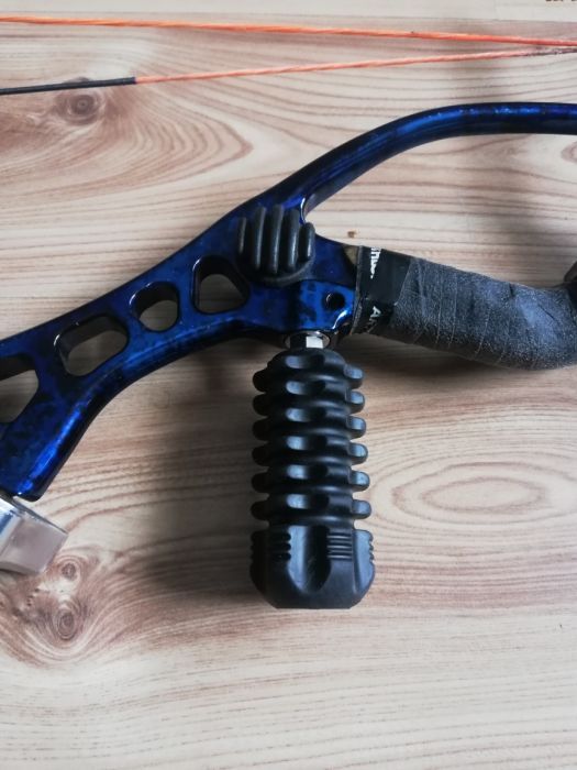 Stabilizator myśliwski do łuku, Łuk bloczkowy, sportowy