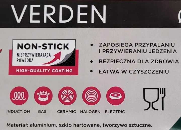 Patelnia z pokrywką NIEPRZYWIERAJĄCA non-stick INDUKCJA 28cm MG HOME