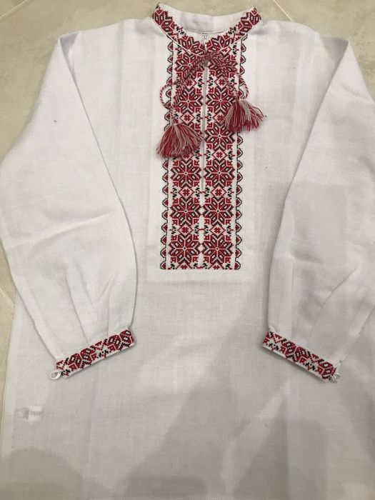 Вишиванка дитяча хлопьяча