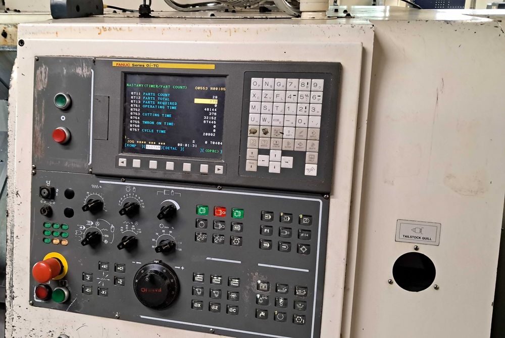 Tokarka Cnc Dugard Eagle 200 Ht 2008r. Fanuc