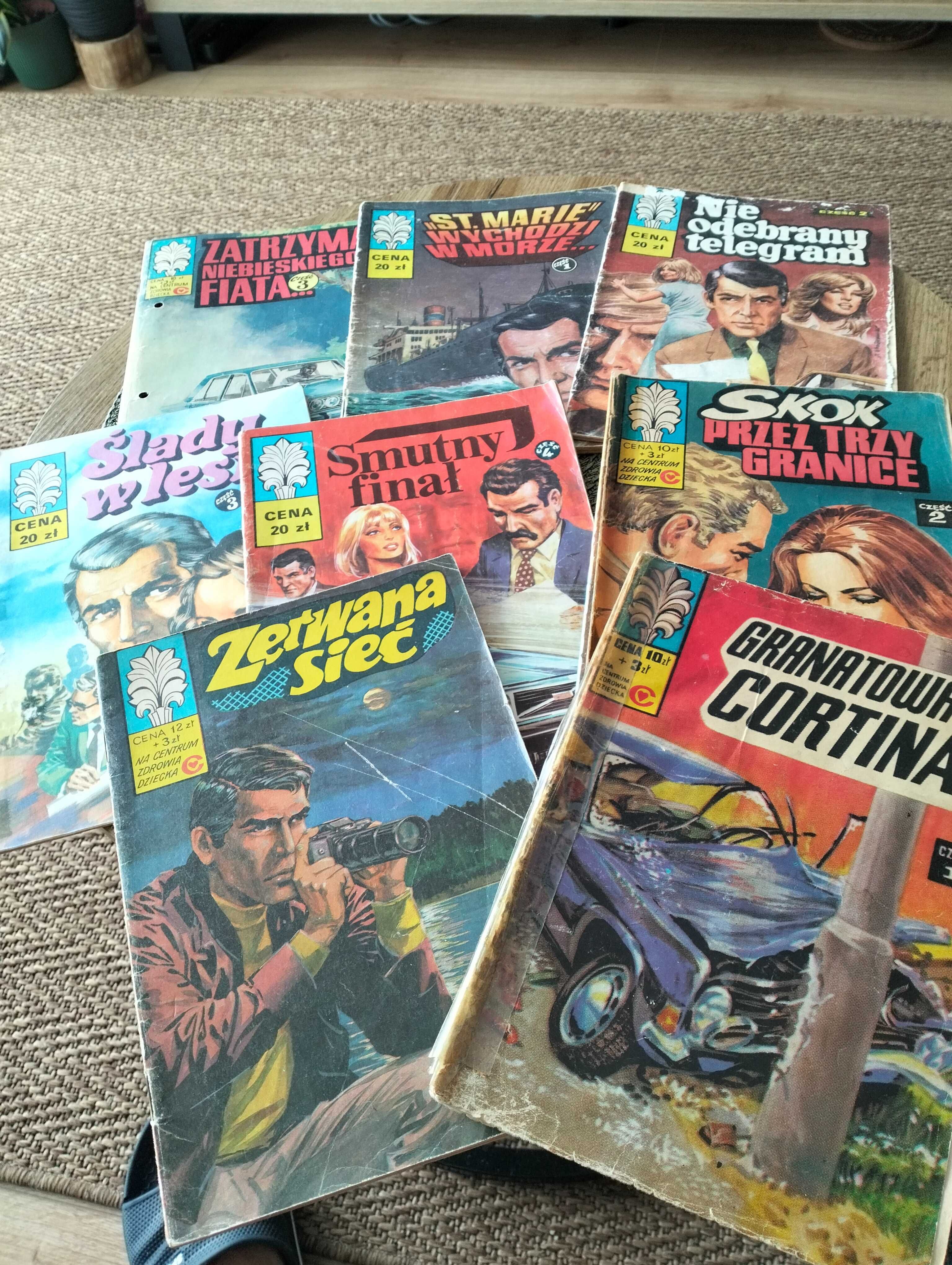 Zestaw komiksów Kapitan Żbik