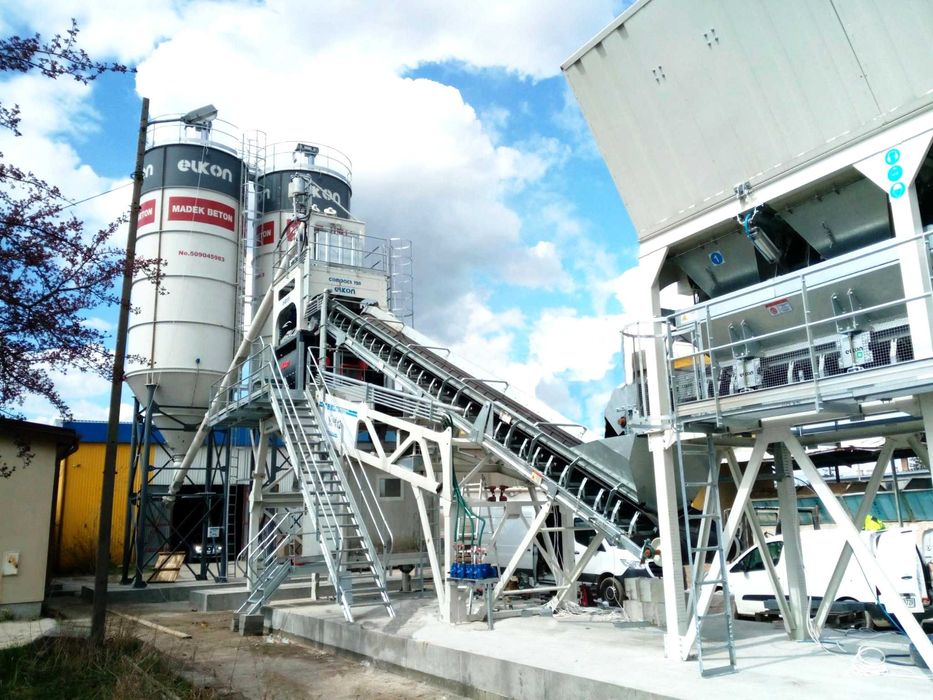 Szybko-przestawna betoniarnia ELKON Quick Master 120 (2,25 m³) z taśmą