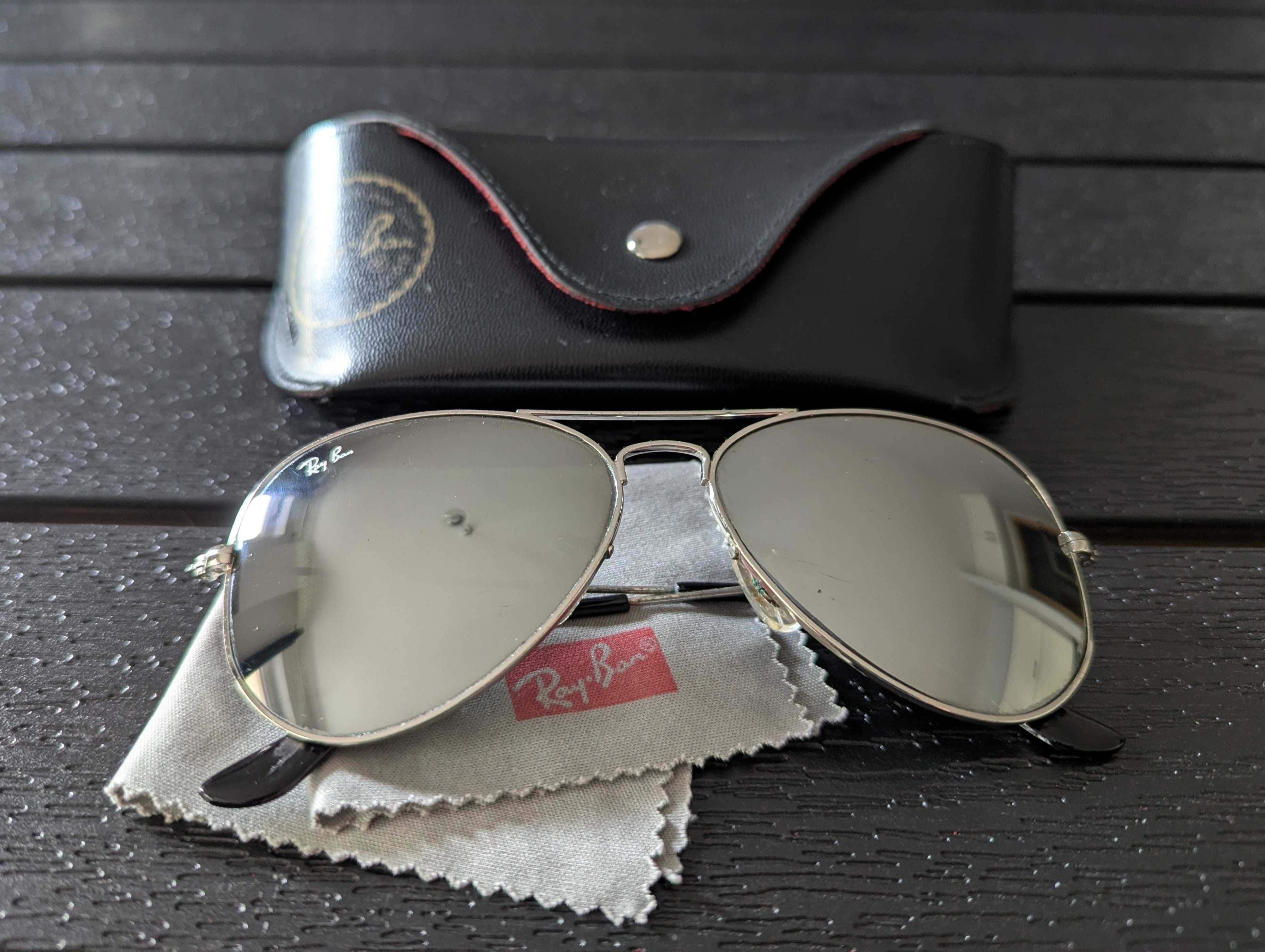 Okulary RAY-BAN RB3025 AVIATOR / stan bardzo dobry