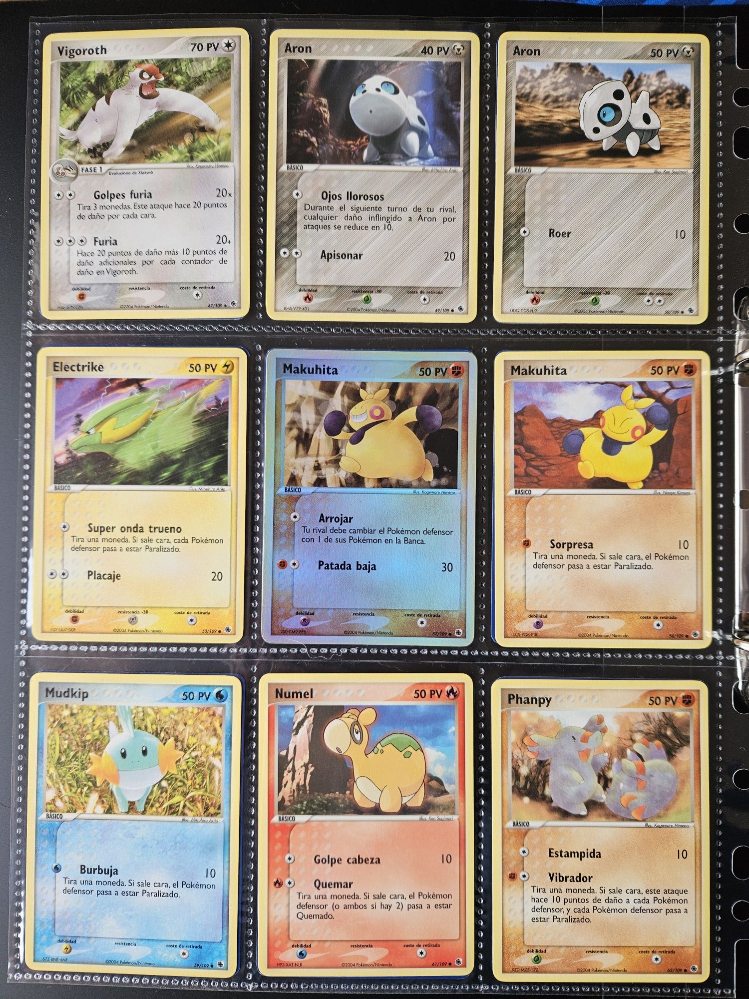 Cartas pokemon antigas espanholas