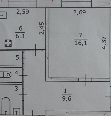 Здам квартиру недорого