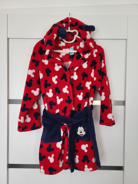 Szlafrok 110/116cm myszka Miki Mickey Mouse