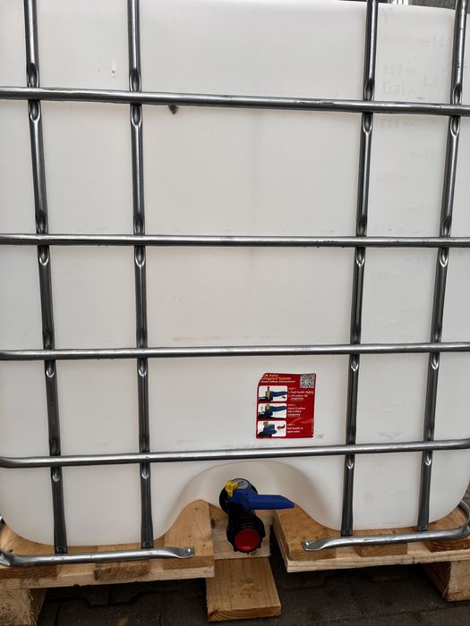 Zbiornik 1000l mauzer na wode deszczówkę   Mauzer 1000 L