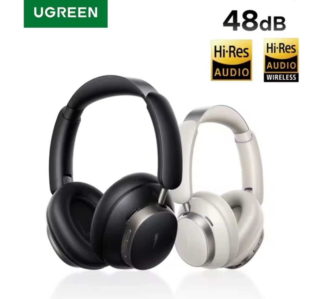 TWS наушники Ugreen Studio Pro,Оригинал,Hi-Res Ldac,120h,-48db,App,6.0