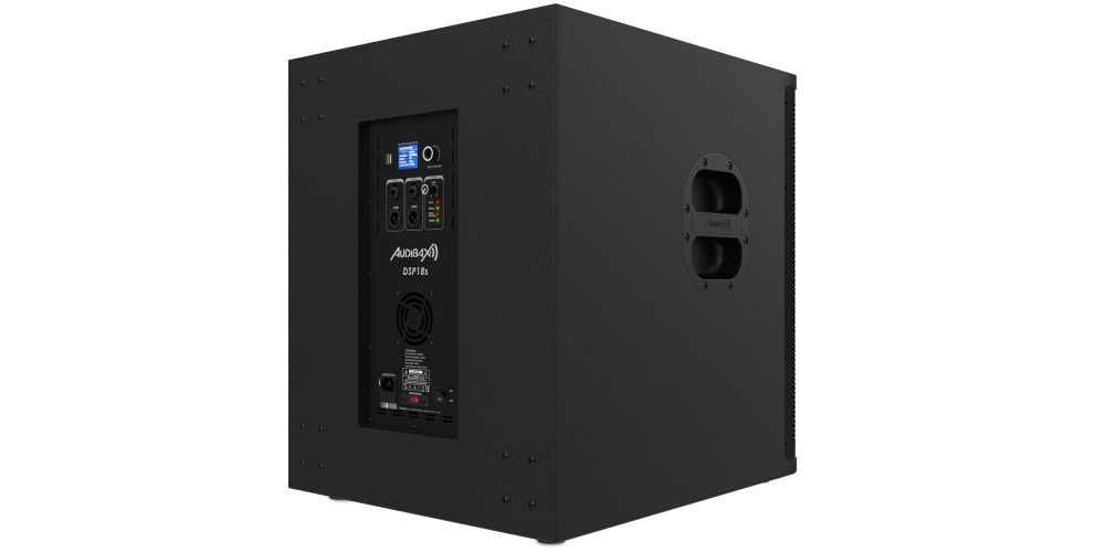 Audibax DSP18s dsp digital Subwoofer Activo 1600w(peak)