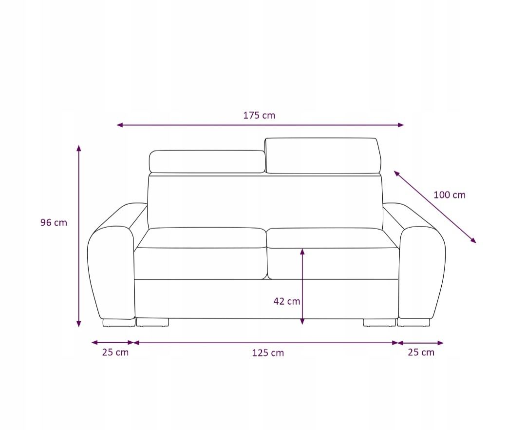 Sofa kanapa rozkładana