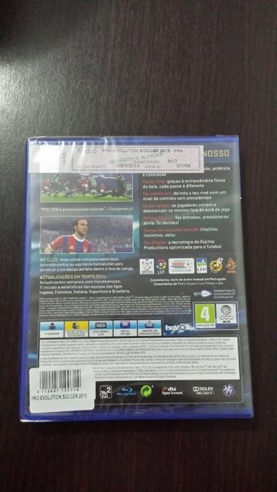 PES 2015 - Novo e Selado - PS4