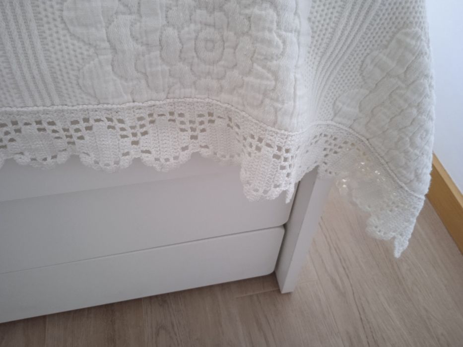 Colchas com almofadas