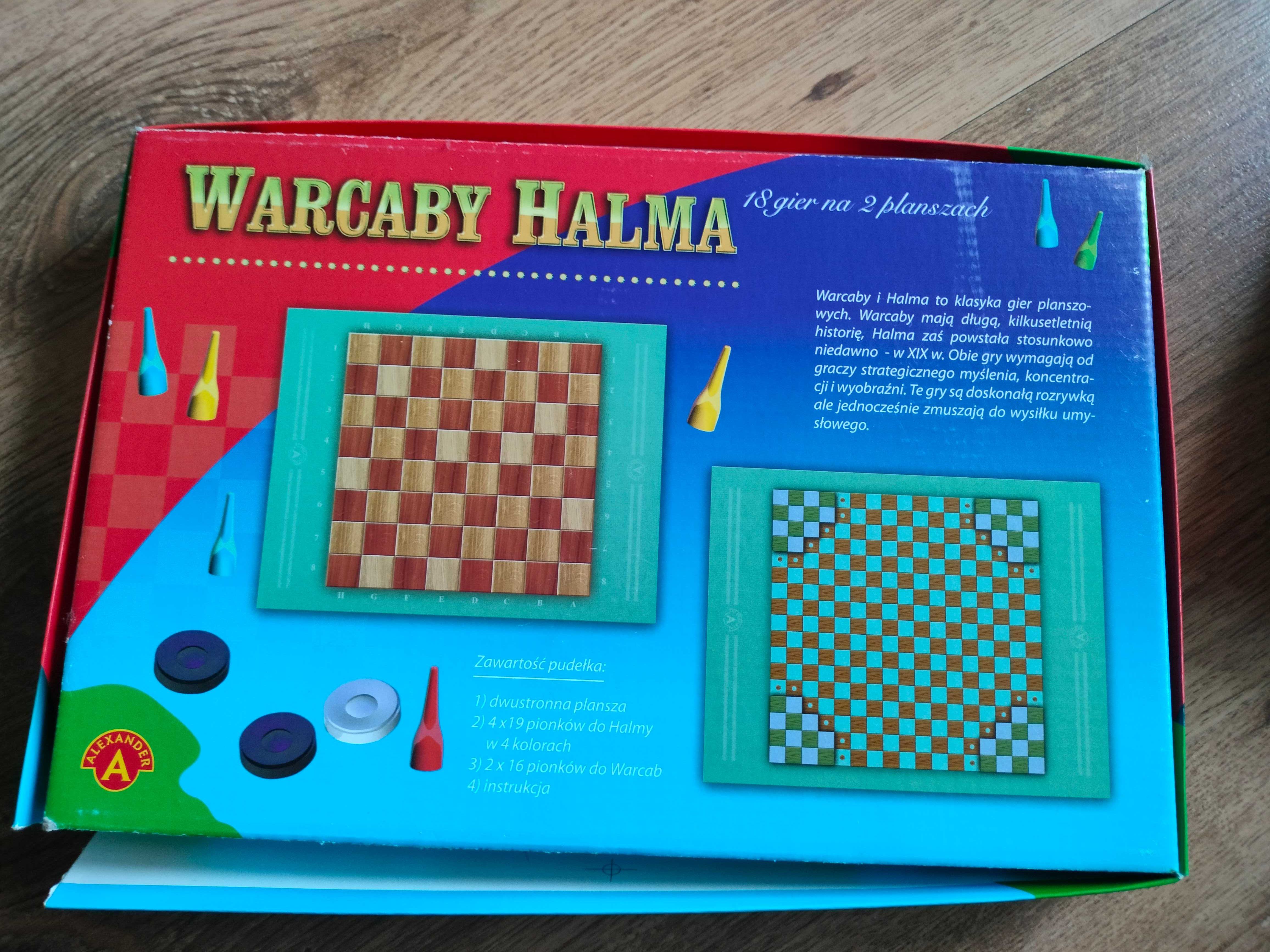 Warcaby Halma Alexander 18 gier