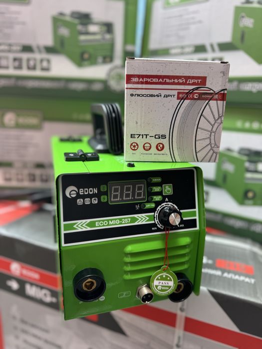 Зварювальний напівавтомат без газу Edon eco Mig 257 полуавтомат