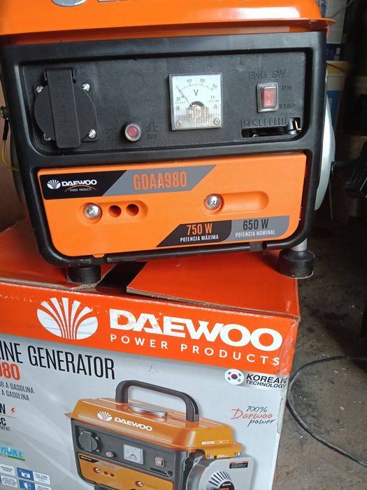Gerador a gasolina novo