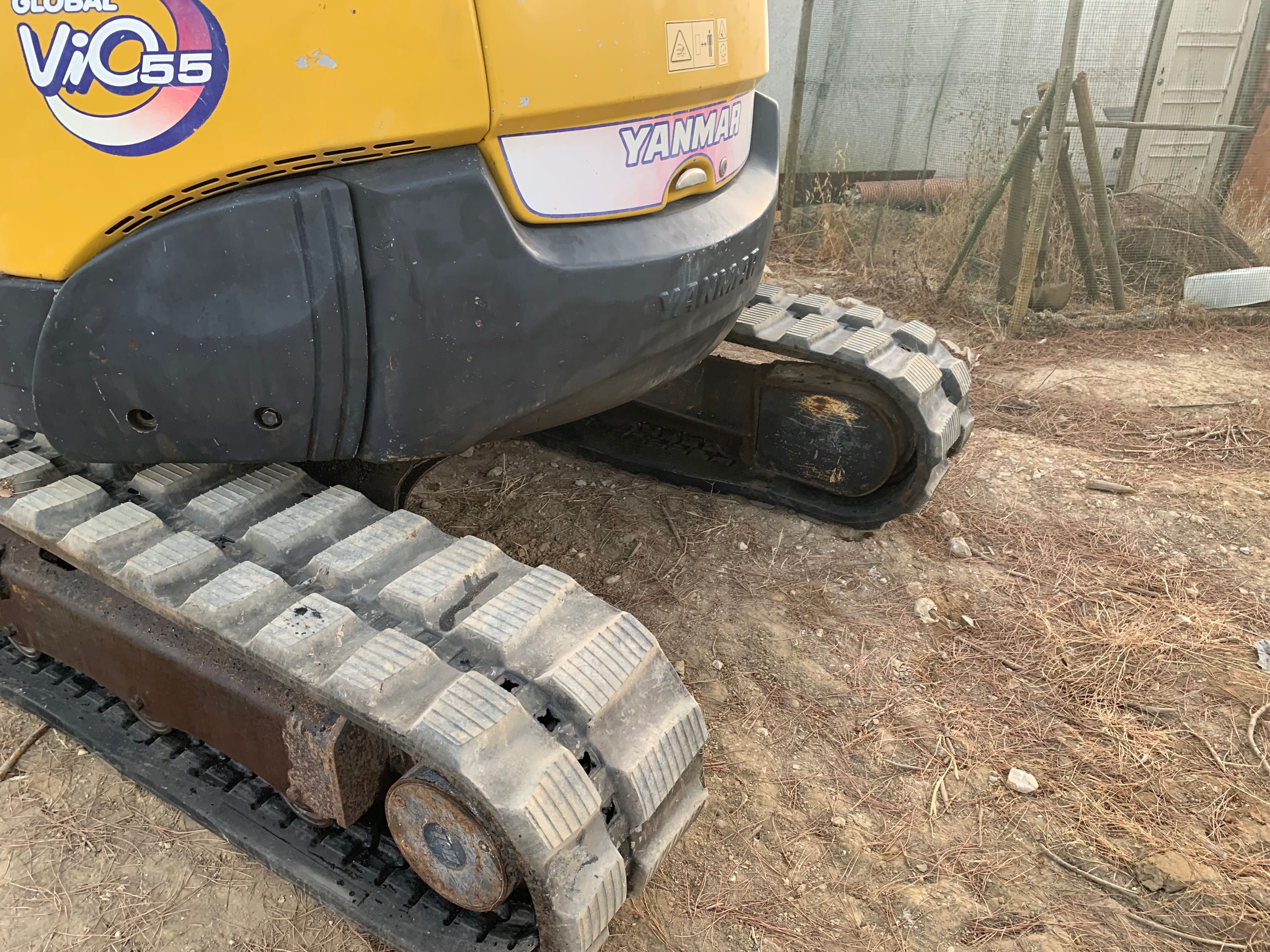 Mini giratória yanmar 5/5 t Mafra