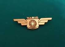 Emblema / Alfinete / PIN / Distintivo / Crachá da VARIG - vintage