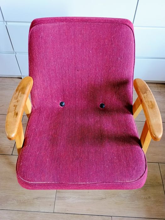 Fotel PRL Chierowskiego model 366