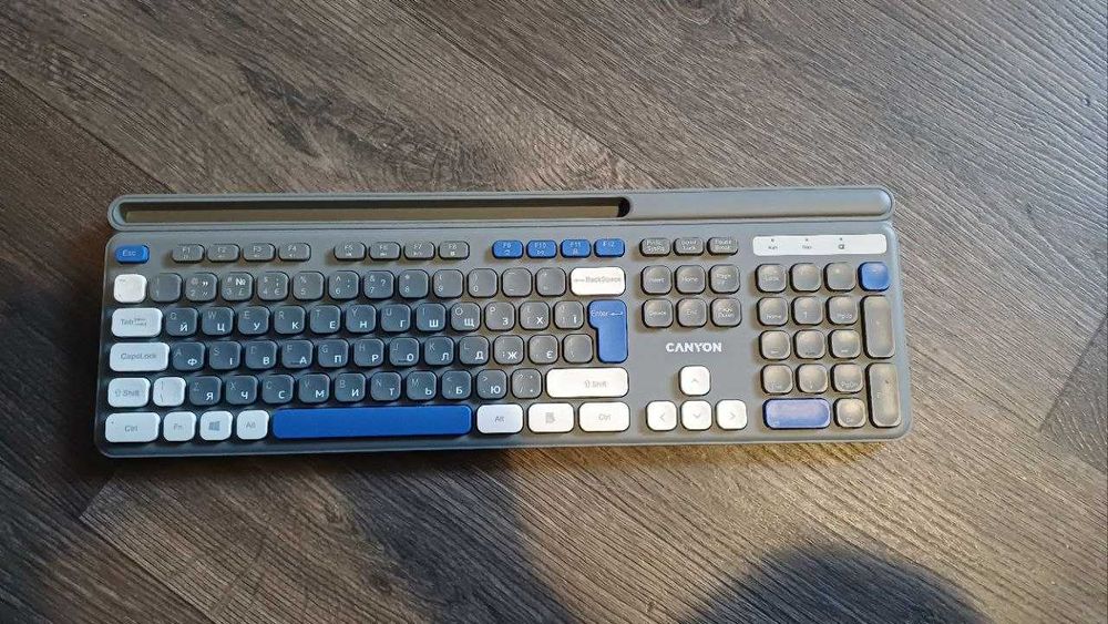 Клавиатура Canyon HKB-W03 Grey