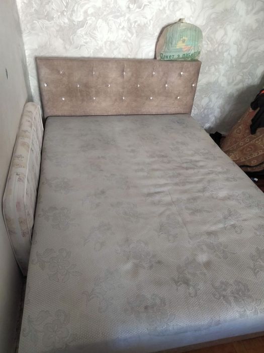 Ліжко Євро м'яка обшивка